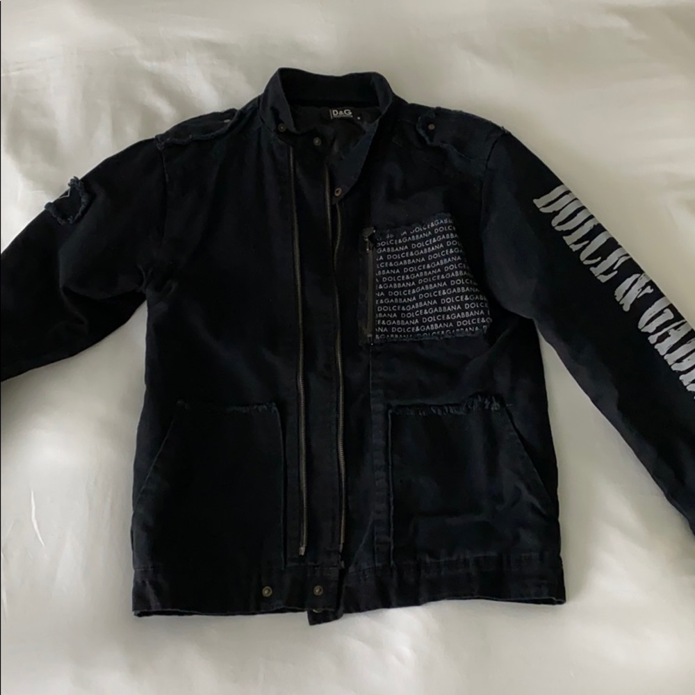 ⭐️ Authentic Dolce & Gabbana Black Jacket